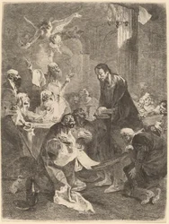 Die Einsetzung der Eucharistie
