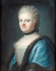 Porträt von Marie Leszczynska, Königin von Frankreich 1703-1768