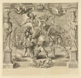 Achilles tötet Hector