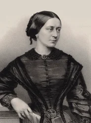 Porträt von Clara Schumann 1819-1896, 1860
