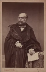 Porträt des Pianisten und Komponisten Adolph von Henselt 1814-1889, ca. 1860