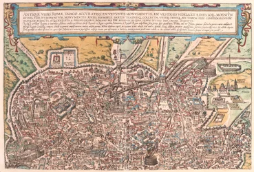 Antikes Rom, Teil A, Italien (Gravur)