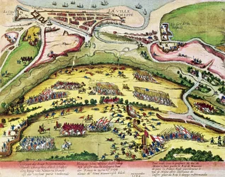 Die Belagerung von Dieppe im Jahr 1589