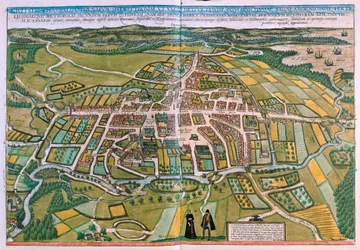 Die Bischofsstadt Odense, Dänemark