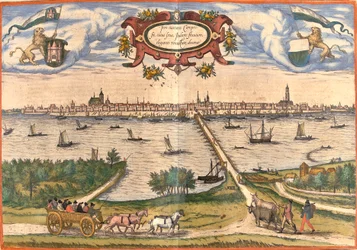 Ansicht von Kampen, Niederlande