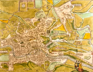 Ansicht von Rom, Italien