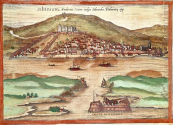Ansicht von Sibenik