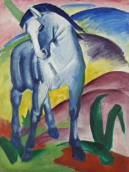 Blaues Pferd I