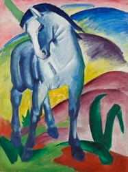 Blaues Pferd I