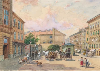 Die Burggassen-Linie in Wien