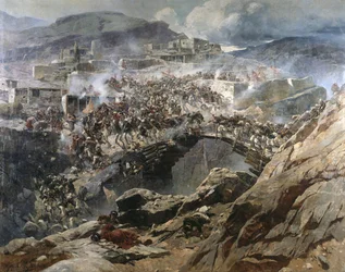 Die Belagerung von Akhoulgo, 1888