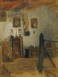 Vorhaus im Geburtshaus des Künstlers