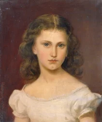 Sidonie Schrotzberg, die Tochter des Künstlers