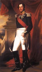 Porträt von König Leopold I. in Uniform