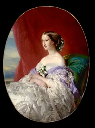 Kaiserin Eugénie, 1854