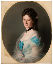 Porträt von Olga von Grunelius