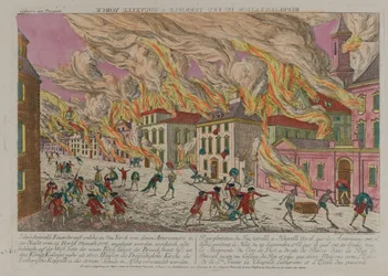 Feuer, New York, ca. 1776