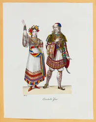 Eine Sammlung von Kostümen, 1827