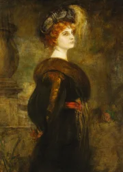 Porträt Lily Merk, um 1902