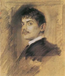 Porträt von Franz Stuck