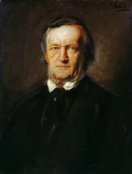 Porträt von Richard Wagner 1813-1883