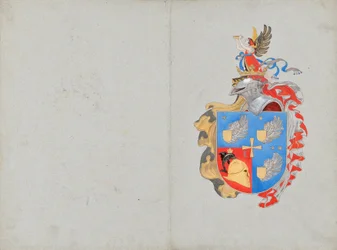 Entwurf für ein Familienwappen