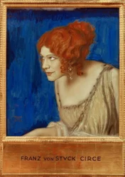 Tilla Durieux als Circe / F. v. Stuck