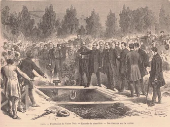 Le Monde illustré - Victor Noir, 22. Januar 1870