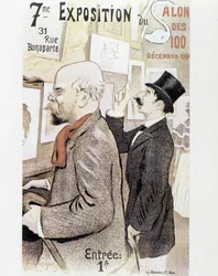 Verlaine - Plakat für den Malersalon, ca. 1894