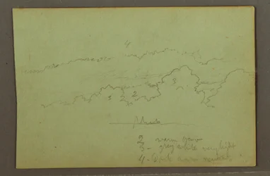 Wolkenstudie, möglicherweise 1856