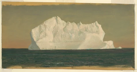 Schwimmender Eisberg, Juni oder Juli 1859