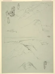 Von "nahe Golling", Österreich, 5. August 1868