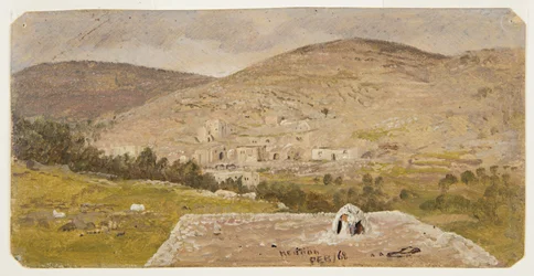 Hebron, Gesamtansicht, Februar 1868