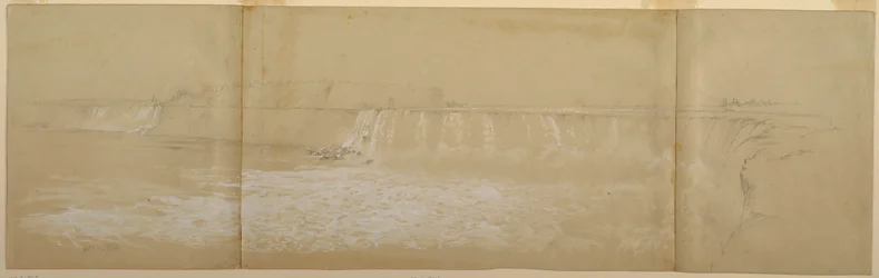 Die Niagara-Fälle, September oder Oktober 1856