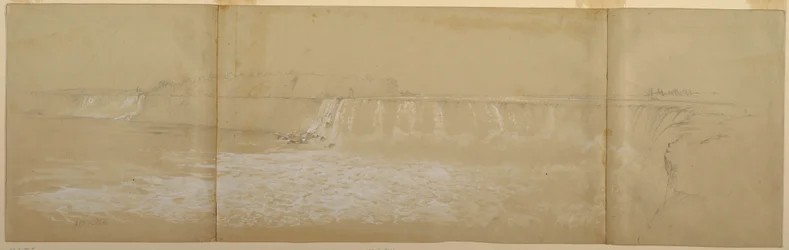 Die Niagara-Fälle, September oder Oktober 1856