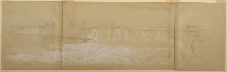 Die Niagara-Fälle, September oder Oktober 1856
