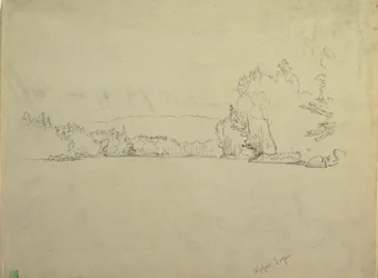 Oberer Togue-See, ca. 1885