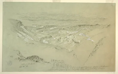 Tal von El Arabah, 21. Februar 1868