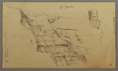 Blick über Wady el-Arabah, 20. Februar, möglicherweise 1868