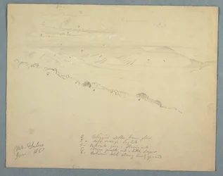 Blick vom Mount Salus, Jamaika, Juni 1865