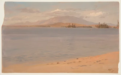 Mount Katahdin vom Lake Millinocket