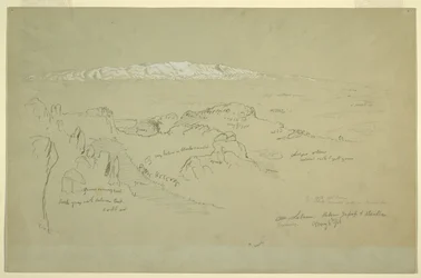 Berg Libanon zwischen Yafoof und Baalbek