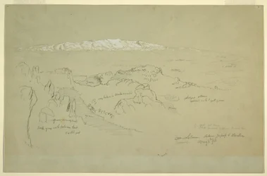 Mt. Libanon zwischen Yafoof und Baalbek