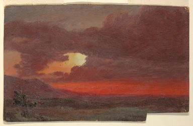 Sonnenuntergang, Hudson, New York