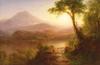 Tropische Landschaft: Südamerikanische Landschaft