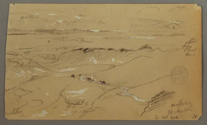 Blick über Wady el-Arabah