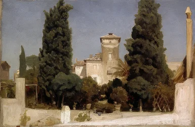 Die Villa Malta, Rom. 1860er Jahre