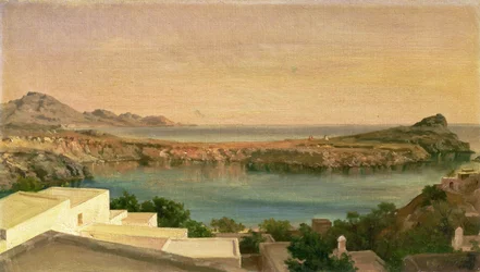 Lindos, Rhodos, ca. 1867