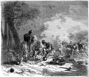 Der Tod des Prinzen von Oranien, Florenz, Italien, 1530, 1882-1884