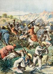 Massaker an englischen Soldaten